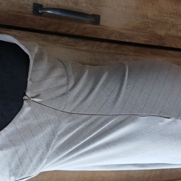 Vintage Y2K Necessary Objects Tank Dress M Surplice V-Neck Lace Hem Sleeveless - Picture 4 of 5